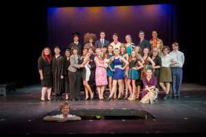 The hardworking, energetic Academy cast of "Legally Blonde, The Musical" at Spokane Civic Theatre